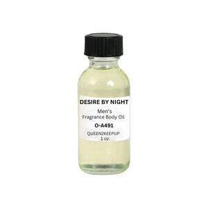 Desire By Night (Men) Body Oil 1 oz Fragrance All Natural Scent